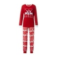 thumbnail image 2 of Nituyy Christmas Pajamas Family Matching Sets Christmas Sleepwear Parent-Child Pjs Outfit for Christmas Holiday Xmas Party, 2 of 10