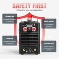 YesWelder Electric Flux Core Mig Welder, 110V 135A, Stick Wire Feed
