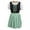 Green, variant on Lolmot Trendy Gowns and Evening Dresses for Women Costume Maidservant Cosplay Dress Garment Acting Clothes Less Dress Bowknot Maid Dress Lace Splicing Dresses