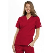 Cherokee V-Neck Scrub Top for Women with 3 Pockets & Dolman Sleeve - 4700
