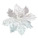 thumbnail image 3 of Pendiente Navideña Árbol de Navidad Estrella de 5 Puntos Flor de Invierno Cerdito Adornación 12cm Plástico, Pendiente de Árbol de Navidad Glitter Blanco Flor de Invierno Cerdito Estrella de, 3 of 8