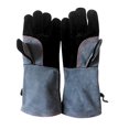 thumbnail image 2 of Guantes de Protección para el Trabajo CUTICAT Guantes de Soldadura Resistentes al Calor Gris Oscuro, 2 of 5