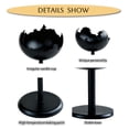 thumbnail image 4 of Towond Pillar Candle Holders, Black Candlestick Holder Metal Candelabra for Tiered Home Table Decor Wedding Holiday Centerpiece, Set of 2, 4 of 7