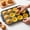 Yellow, variant on Silicone Mini Muffin Pan with Metal Frame,12 Cavity Cupcake Pan, Foldable Egg Bite Molds with Double Handle for Oven, Non Stick Bakeware Dishwasher Safe Temperature Resistant