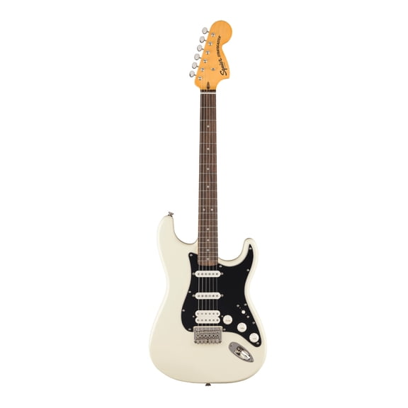 Open Box Squier Classic Vibe '70s Stratocaster HT HSS Electric Guitar, Laurel Fingerboard, Olympic White