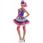 Rubie's Costume Co Women's Jellybean Clown Sexy Adult Costume Medium 6-10