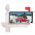 thumbnail image 2 of Evergreen Christmas Farm Pickup Mailbox Cover, 2 of 3
