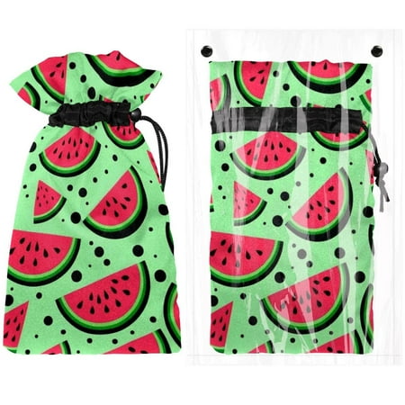 

Josid Food Pattern Reusable Outdoor Faucet Insulation Covers Waterproof and Freeze-Resistant Spigot Protector Bags 2 Pack 11 x 6.9
