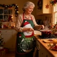 thumbnail image 6 of Yhmxh Christmas Matching Aprons, Family Aprons for Kids Adults, Funny Apron Christmas Baking Crew, Parent and Child Matching Baking Apron Gift for Family, Father's Day, Mother's Day, 6 of 6