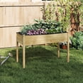 thumbnail image 2 of Costway Wooden Raised Vegetable Garden Bed Elevated Grow Vegetable Planter, 2 of 10