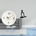 thumbnail image 2 of Reloj De Pared Abstracto Moderno Con Escultura Silenciosa Y Números Grandes, Figura Decorativa Para El Hogar, La Oficina, El Estudio, El Armario, El Dormitorio, La Estantería., 2 of 8