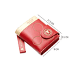 thumbnail image 2 of Cartera Femenina Plegable Con Cremallera De Dibujos Animados Xtellar rojo, 2 of 4