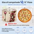 thumbnail image 2 of Linen Drum Lampshades Vintage Heart Key Clock Roses Butterflies 13"x13"x10" Light Shade for Table Lamps Floor Lamp Shades Lampshade Replacement Assembly Required, 2 of 8