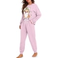 thumbnail image 2 of SCRAWLGOD Corgi Long Sleeve Pj Sets for Woman Pajamas Set Women 2 Piece Outfits Size S Drawstring Jogger Pjs Women Breathable Loungewear Sets Woman Travel, 2 of 7