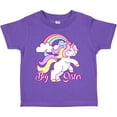thumbnail image 3 of Inktastic Big Sister Unicorn Girls Toddler T-Shirt, 3 of 5