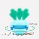 thumbnail image 4 of Xihbxyly Vaso para Golosinas para Mascotas, Juguete para Rechinar y Limpiar Los Dientes, Dispensación Lenta de Golosinas, Diseño Giratorio de 360°, Divertido para Perros y Gatos, Material Abs, Verde, 4 of 7