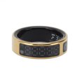 thumbnail image 1 of Smart Smart Ring Stainless Steel Smart Fitness Tracker Ring with Screen Supports Multiple Sports Modes  Control Page Turning, 1 of 7