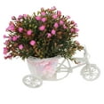 thumbnail image 4 of Bicicleta de flores artificiales en macetas Bicicletas de flores artificiales Decoración de bonsai falso decoración de bonsai, 4 of 4