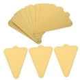 thumbnail image 4 of HOMEMAXS 100 Sheets Shapes Birthday Cake Base New Year Cake Display 12.5X7.5X0.1CM Golden, 4 of 8