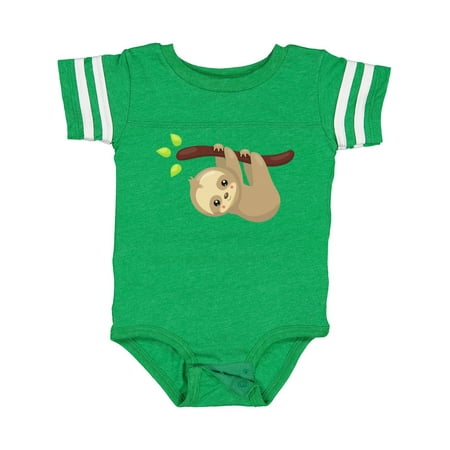 

Inktastic Cute Sloth Little Sloth Baby Sloth Lazy Sloth Boys or Girls Baby Bodysuit