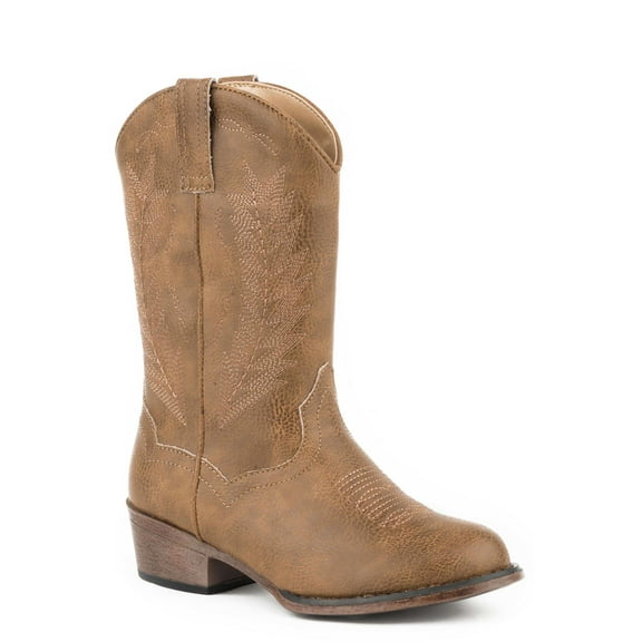 Roper Little Boys All Over Tan Boot