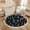 Color 1, variant on Washable Non Slip 3ft Round Rug, Cute Science Themed Microscope Books Magnifying Glass Beakers Circle Area Rugs with Tassels Carpet for Nursery Bedroom Living Room Playroom Tent Rug