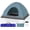 Blue, variant on WoofPaw Camping Dome Tent, 1-4 Person Waterproof Windproof Easy Setup Spacious Family Tents with Carry Bag & Rain Fly for Hiking Backpacking Traveling Glamping Beach