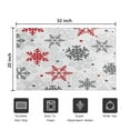 thumbnail image 5 of White Christmas Snowflake Pattern Door Rugs,Washable Non Slip Door Mats Indoor,Decorative Door Mats,Entry Mat Indoor for Entrance,Bedroom,Kitchen,Bathroom,20"x32", 5 of 6