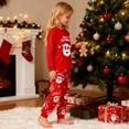 thumbnail image 2 of HYCLES Girls Christmas Pajamas Sets 4 Pieces Kids Cotton Sleepwear Long Sleeve PJS Set for Children daily wear and Christmas, 2 of 6