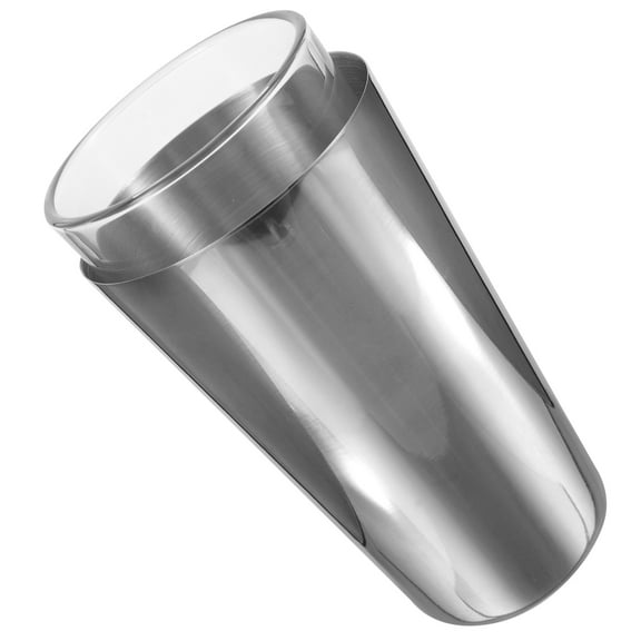 ifundom Silver Stainless Steel Cocktail Shaker Drink Mixer for Bars Restaurants Home Use Compact Size