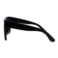 thumbnail image 5 of SUPER Oversized Square Sunglasses Womens Modern Hipster Shades Black, Black, 5 of 5