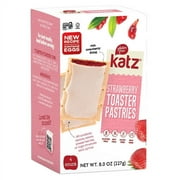 Katz Gluten Free Toaster Pastries - Strawberry (Walmart) |Gluten Free, Dairy Free, Nut Free, Soy Free, Kosher | (6 Pack, 8.0 Ounce Each)