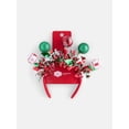 thumbnail image 2 of Holiday Time Women's Tinsel & Ornament Headband, 2 of 5