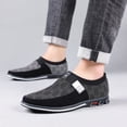 thumbnail image 1 of Zapatos casuales Prince planos 48 de caña baja 52 zapatos de hombre talla grande 53 sin cordones, 1 of 5