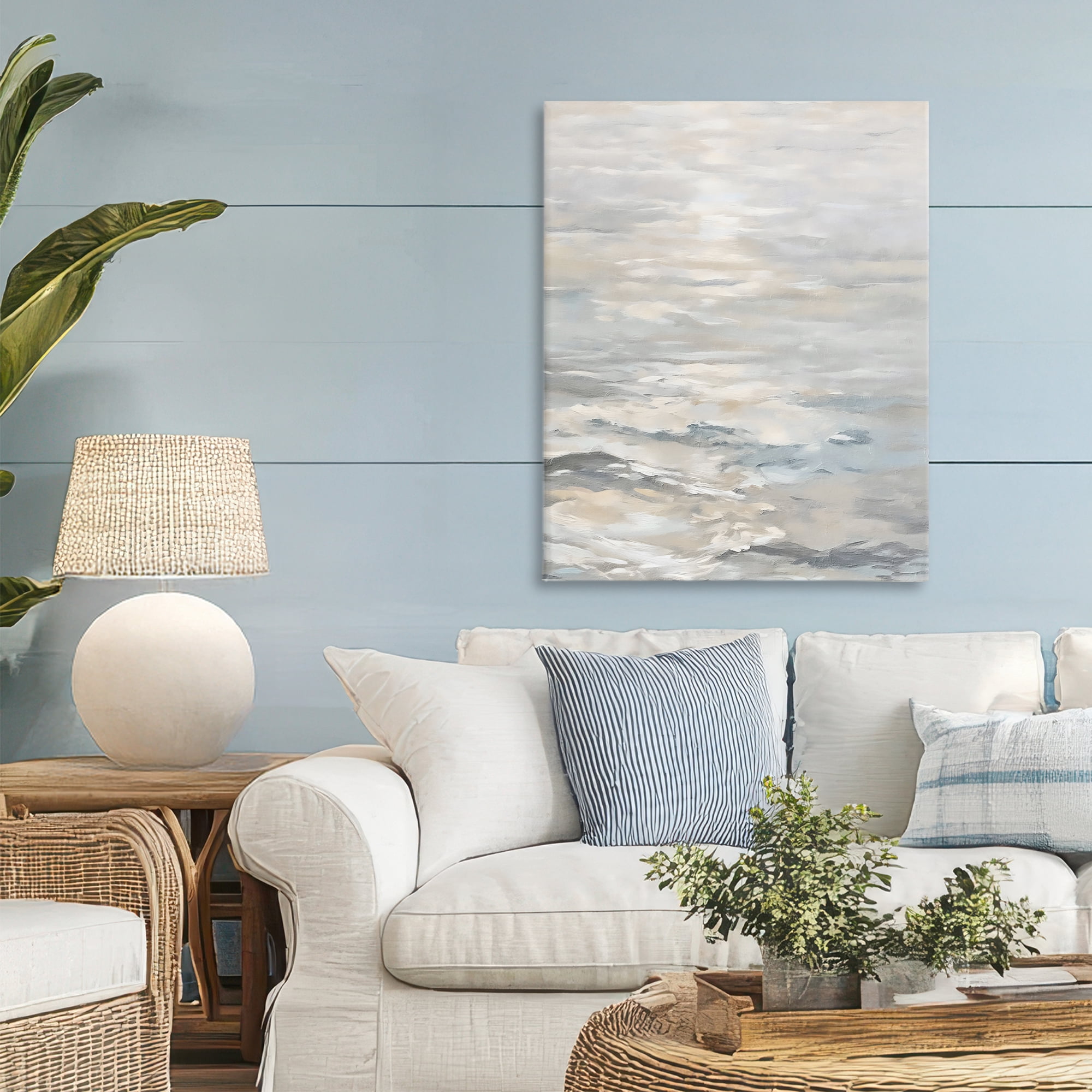 Stupell Industries Shallow Reflections Morning Light Canvas Wall Art, design by Riley B