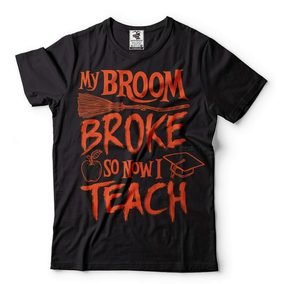 Halloween Teacher Costume Funny Teacher Shirt Halloween Gifts Now I Teach Shirt Halloween Tee