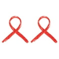 thumbnail image 1 of 1 Pair Waxed Laces for Ice Hockey Orange 96 Inch Simple Design, 1 of 5