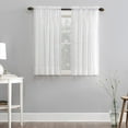 thumbnail image 1 of Mainstays Marjorie Sheer Voile Window Curtains Panel Pair, 1 of 5