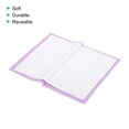 thumbnail image 4 of Uxcell 12x10" Large Jewelry Cleaning Cloth, 3 Pcs Multi-Layer Cotton Polishing Cloth Light Purple, 4 of 5