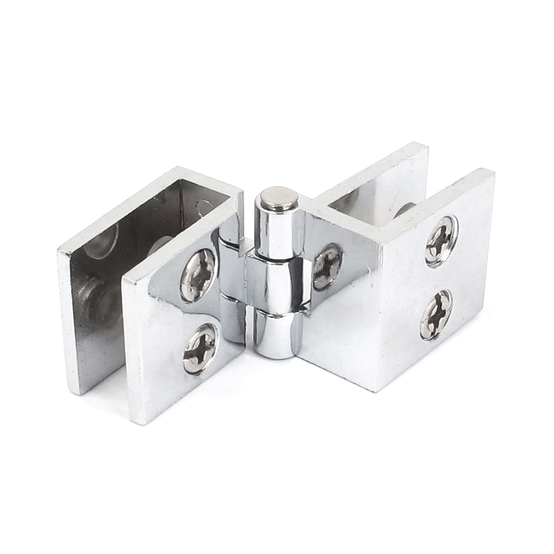 Uxcell 5mm8mm Adjustable Rectangle Clamp Clip Door Hinge for Bathroom