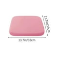 thumbnail image 3 of ChicYu Foam Seat Cushion Ergonomic Design High Resilience Foam Relieves Hip Back Pressure Soft Comfortable for Office Chair Home Dining Chair Car Seat, 3 of 6
