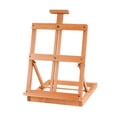 thumbnail image 1 of KLKCMS Chevalet de Table Réglable pour Peinture pour Adultes Débutants Enfants Brun, 1 of 9
