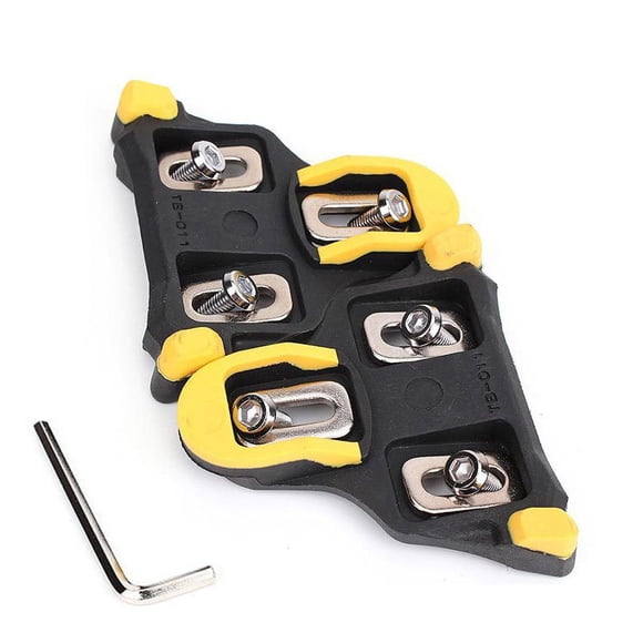 Road Bike Cleats for Shimano SPD-SL Locking Bicycle Pedal Cleats for Shimano SH10 SH11 SH12 System Shoes