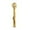 GoldE, variant on Barbecue 1 Barbecue Kitchen Accessories Stainless Steel Tools for Grilling Roasting and Food Handling, 9.84×2.09 inch, SilverE