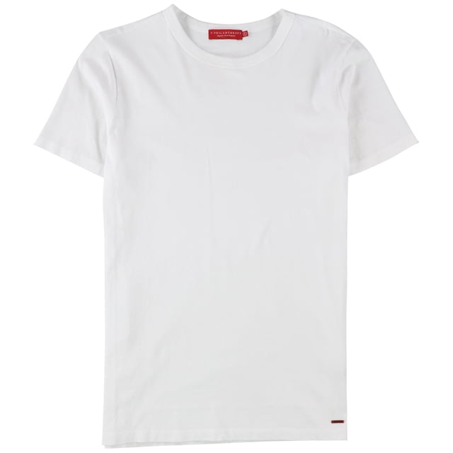 n:philanthropy Womens Warren Crew Neck Basic T-Shirt wht S