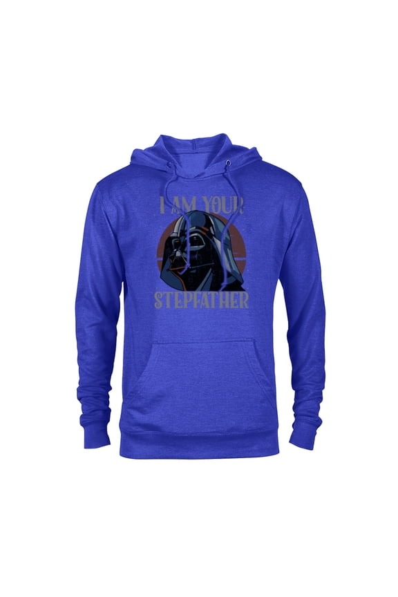 Darth Vader I Am Your Stepfather Fathers Day - Pullover Hoodie for Adults - Customized-Royal