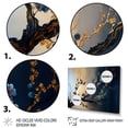 thumbnail image 3 of Designart Blue Cherry Blossom Branch I Canvas Wall Art, 3 of 5