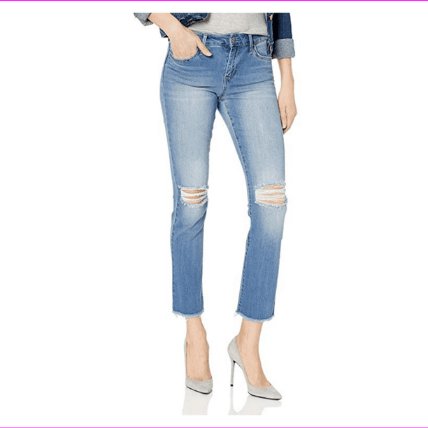 Jessica Simpson - Jessica Simpson Women's Arrow Straight Ankle Jeans ...
