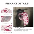 thumbnail image 3 of IFANLANDOR Lot de 1 Rouleau de Papier Toilette Rouge pour Fête 9.7 Po, 3 of 6