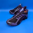 thumbnail image 2 of Nike Shox Sneakers Women 9 "Navina" Running Shoes Black Iridescent Purple Street, 2 of 6